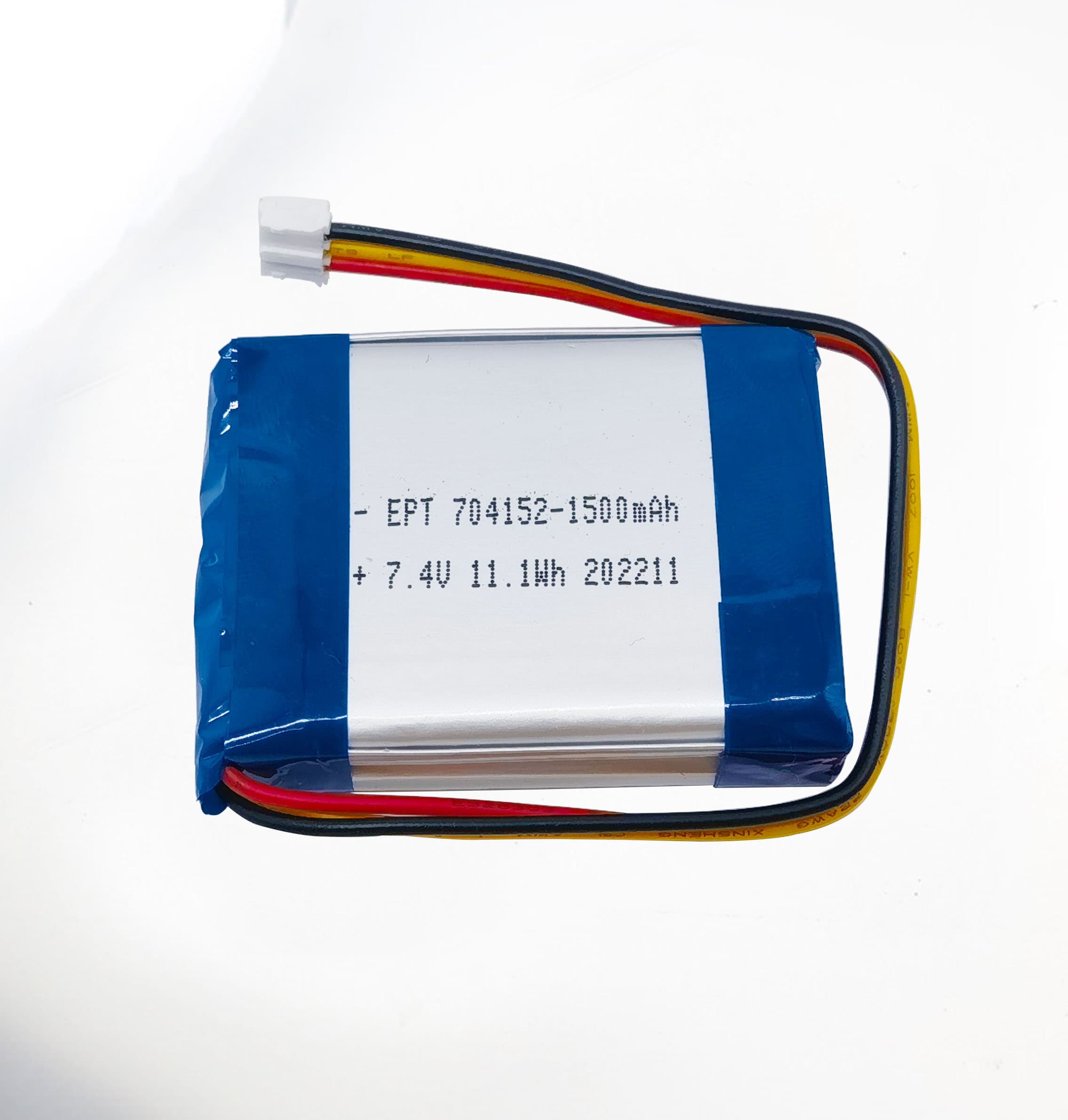 7.4V 704152 1500mAh 音响聚合物锂电池
