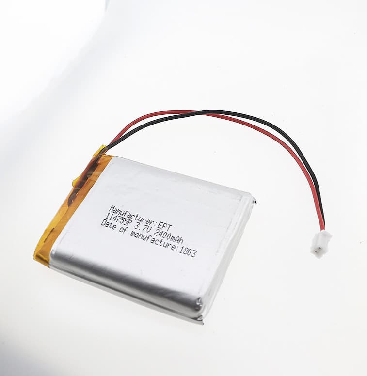 3.7V 1800mA智能音箱聚合物锂电池