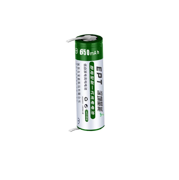 3.7V 14430 650mAh 电动牙刷剃须刀锂电池