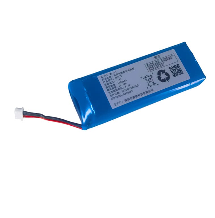 7.4V 582772 1500mAh 车载颈部按摩椅聚合物电池